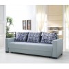 Sofa Bed 3 Seater with 3 Pillows Hardwood Durable Frame Convertible Easily Various Colors
