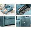 Sleeper Sofabed Foldable Living Room Sofa 1.4 Meters Sofa 1.8 Meters Bed Bedroom Balcony Two Seater Tatami Furniture for Livingroom Chair Bed